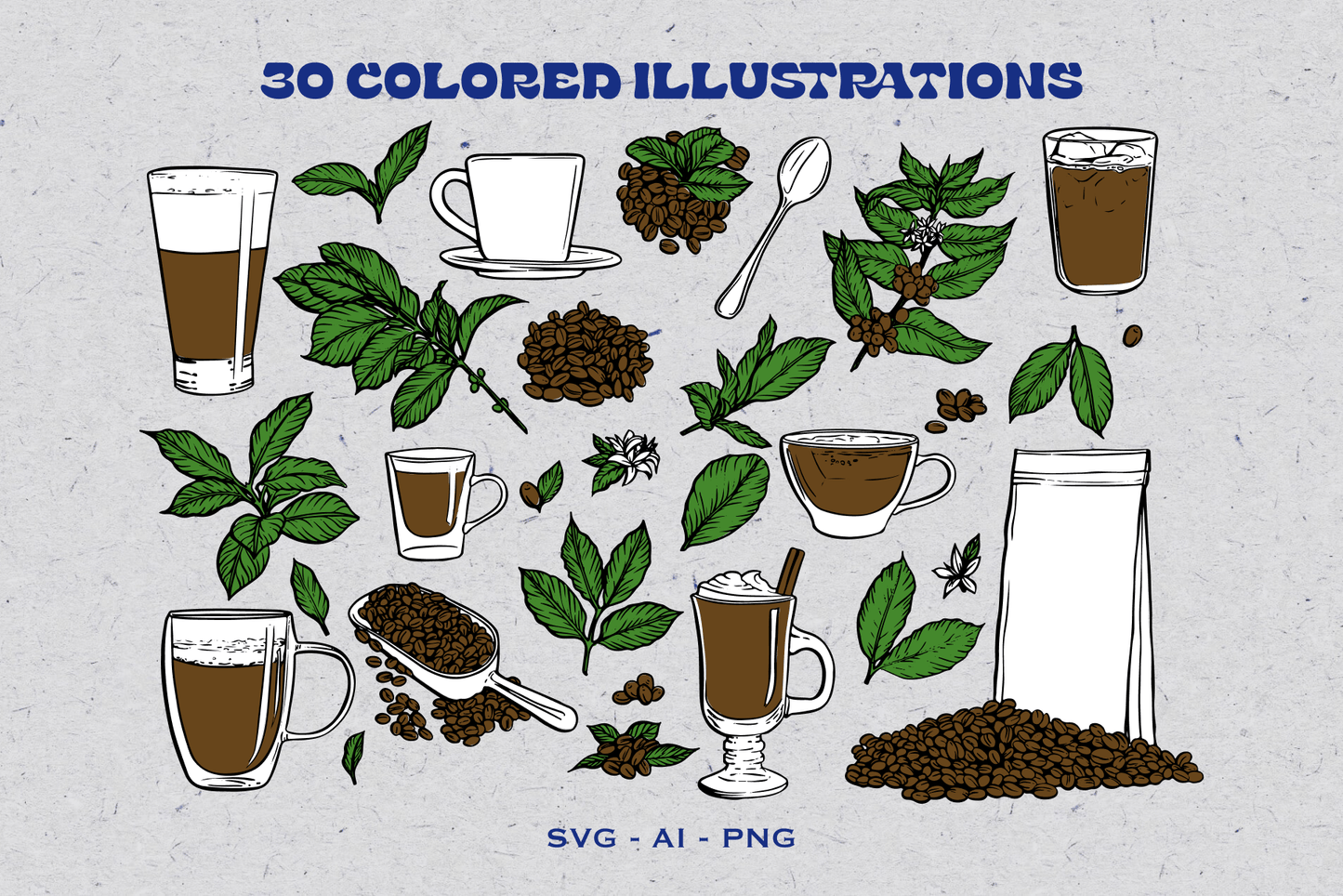 Coffee Illustration Pack